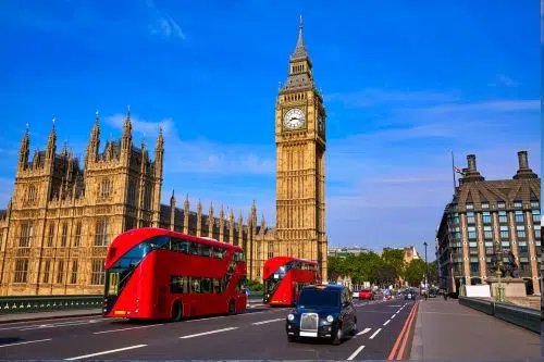 London: Arrival