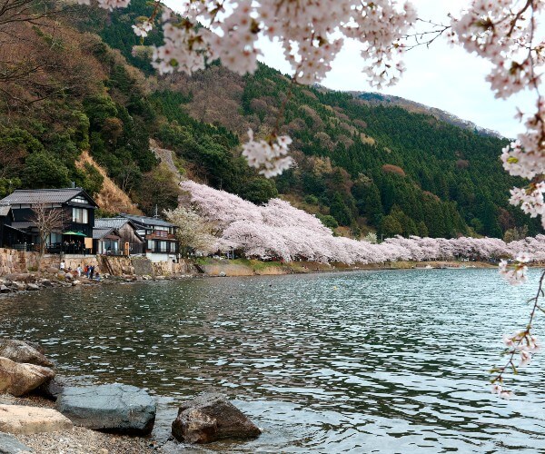 House on Lake Biwa, Japan