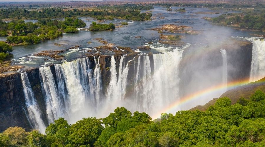 August Victoria Falls Zimbabwe 1