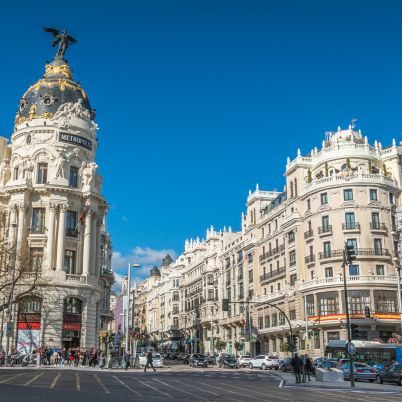 Gran Via, Madrid, Spain