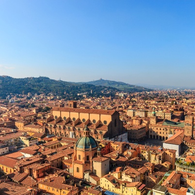 View of Bologna skyline