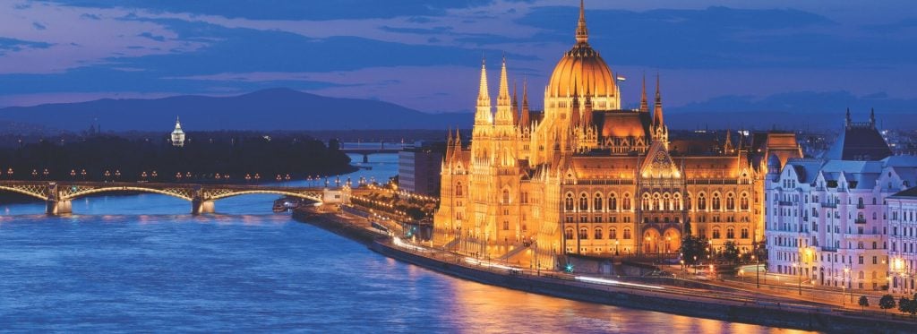 AmaWaterways Budapest at night 1920x700