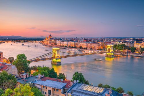 Budapest at night