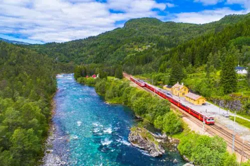 Bergen: Over the Roof of Norway train to Bergen