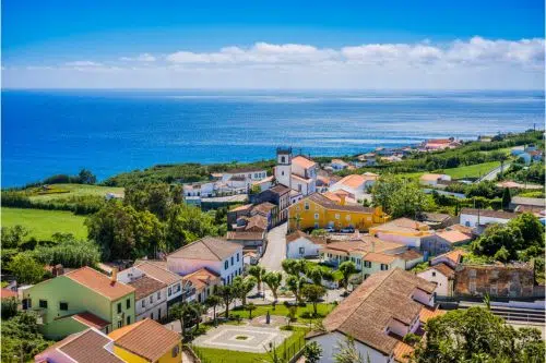 Sao Miguel, Azores - Flight from Funchal, Madeira