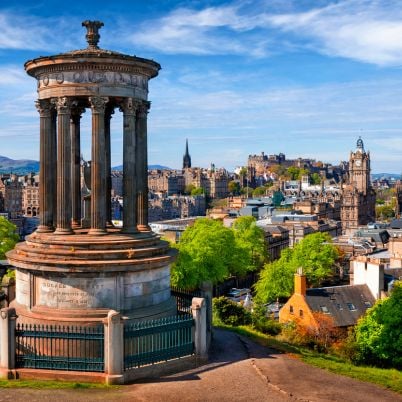 edinburgh castle view