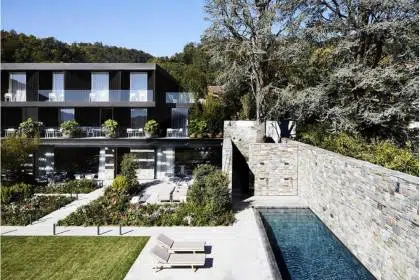 Casa Fantini Lake Time external view with pool (420 280)