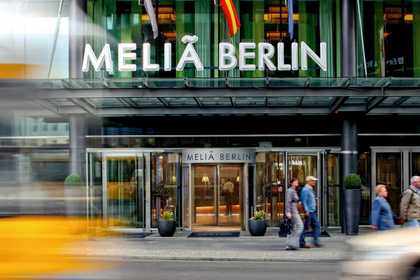 melia berlin entrance exterior view