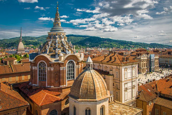 Milan to Turin & City Walking Tour